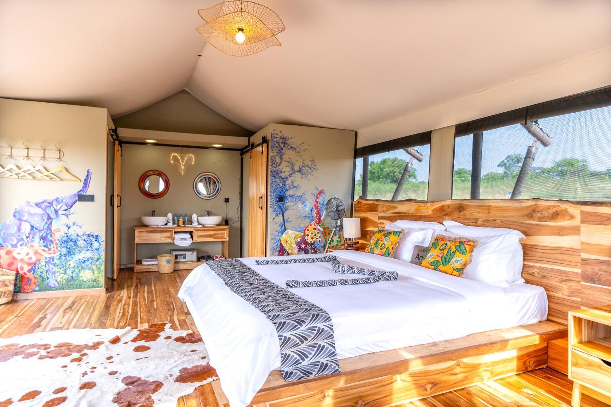 Malaika Mara River Luxury Camp Mugumu 外观 照片